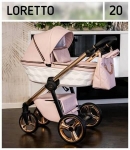 Adbor-бебешка количка 3в1 Loretto: 20