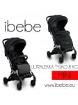 Ibebe-лятна количка Ibebe Mini black