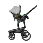 Комбинирана количка 3в1 с твърд кош Irene Light Grey 2024