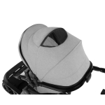 Комбинирана количка 3в1 с твърд кош Irene Light Grey 2024