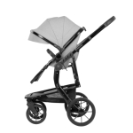 Комбинирана количка 3в1 с твърд кош Irene Light Grey 2024