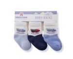 Бебешки памучни термо чорапи HOPPER BLUE 6-12 месеца