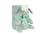 Бебешко одеяло с 3D бродерия Sleepy Sheep