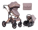 Комбинирана количка 3 в 1 с трансф.седалка Darling Beige 2020