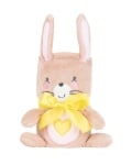 Бебешко одеяло с 3D бродерия Pink Bunny