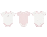 Комплект 3 бр бебешко боди 0-3м Hedge-hugs