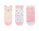 Бебешки чорапи с 3D уши Bear with me Pink 1-2г