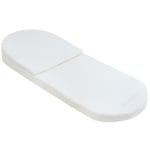 Матрак+възглавница за кош за новородено 75/30 cm White Velvet