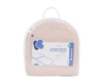 Матрак+възглавница за кош за новородено 75/30 cm Beige Velvet