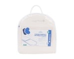 Матрак+възглавница за кош за новородено 75/30 cm White Velvet