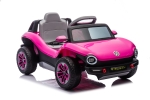 Акумулаторна кола Licensed Volkswagen E Buggy Pink
