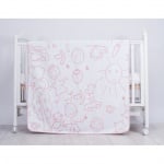 Бебешко одеяло Drawings Pink