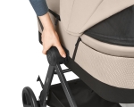Комбинирана количка 3в1 с кош за новородено Mia Beige