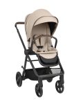 Комбинирана количка 3в1 с кош за новородено Mia Beige