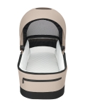 Комбинирана количка 3в1 с кош за новородено Mia Beige
