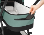 Комбинирана количка 3в1 с кош за новородено Mia Mint