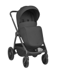 Комбинирана количка 3в1 с кош за новородено Modena Black 2027