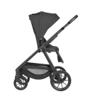 Комбинирана количка 3в1 с кош за новородено Modena Black 2027