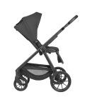 Комбинирана количка 3в1 с кош за новородено Modena Black 2027