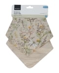 Комплект 2 бр муселинов лигавник Secret Garden Beige