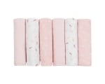 Комплект 6бр муселинови кърпички 30х30 см Confetti Pink