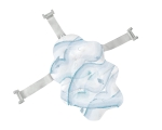 Мека подложка за вана Nubo Sea Shell Blue