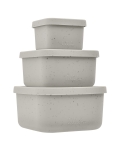 Сет кутии за храна 3 бр Platinum Silicone Sand