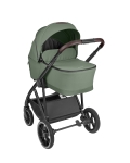 Комбинирана количка 3в1 с кош за новородено Chiara Army Green