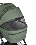 Комбинирана количка 3в1 с кош за новородено Chiara Army Green