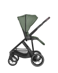 Комбинирана количка 3в1 с кош за новородено Chiara Army Green