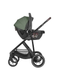 Комбинирана количка 3в1 с кош за новородено Chiara Army Green