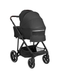 Комбинирана количка 3в1 с кош за новородено Chiara Black
