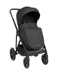 Комбинирана количка 3в1 с кош за новородено Chiara Black
