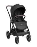 Комбинирана количка 3в1 с кош за новородено Chiara Black