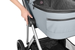 Комбинирана количка 3в1 с кош за новородено Chiara Grey