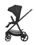 Комбинирана количка 3в1 с кош за новородено Mia Black 2026