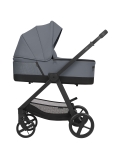 Комбинирана количка 3в1 с кош за новородено Mia Grey 2026