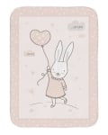 Супер меко бебешко одеяло 110/140 см Rabbits in Love
