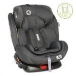 СТОЛ ЗА КОЛА LYRA ISOFIX 0-36 KG BLACK