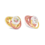 БИБЕРОН ЗАЛЪГАЛКА С КАПАЧЕ 2БР. 6М+ YELLOW/PINK