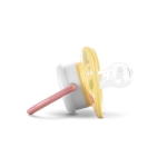 БИБЕРОН ЗАЛЪГАЛКА С КАПАЧЕ 2БР. 6М+ YELLOW/PINK