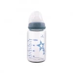 СТЪКЛЕНО ШИШЕ ANTI COLIC 120 МЛ MOONLIGHT BLUE