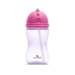 СПОРТНА БУТИЛКА СЪС СЛАМКА PINK/PURPLE