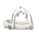 ТЕПИХ МЕРИ ПЛЮШ 95x95 WHITE&GRЕY