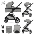 Д.КОЛИЧКА ASPEN GREY 2в1 до 22кг с трансформираща
