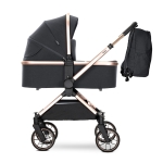 Д.КОЛИЧКА REYA 2in1 BLACK до 22 кг с реверсивна др