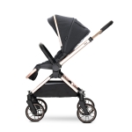 Д.КОЛИЧКА REYA 2in1 BLACK до 22 кг с реверсивна др