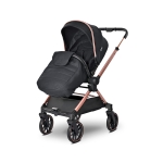 Д.КОЛИЧКА REYA 2in1 BLACK до 22 кг с реверсивна др