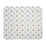 NAPPY ОДЕЯЛО БЯЛО СЪС СИНЬО СЛОНЧЕ