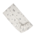 ЧАРШАФ С ЛАСТИК 60/120+15см  JUNGLE БЕЖОВО